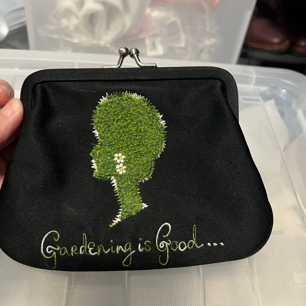 Rare Small Lulu Guinness Evening Clutch